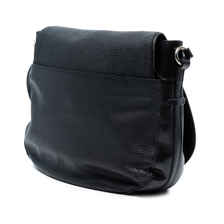 Burberry Grained Maydown Sac Moyen Noir – vue 2 – GABY PARIS