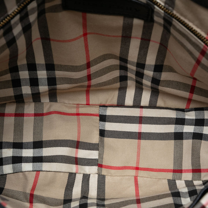 Burberry Grained Maydown Sac Moyen Noir – vue 4 – GABY PARIS
