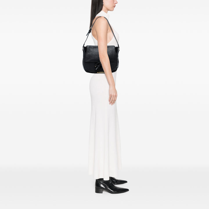 Burberry Grained Maydown Sac Moyen Noir – vue 7 – GABY PARIS