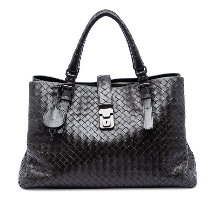 Bottega Veneta Medium Nappa Intrecciato Roma Cabas