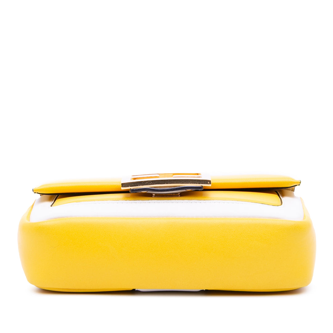 Fendi Mini Bicolor Nappa Apolo Sac à chaîneuette Sac bandoulière