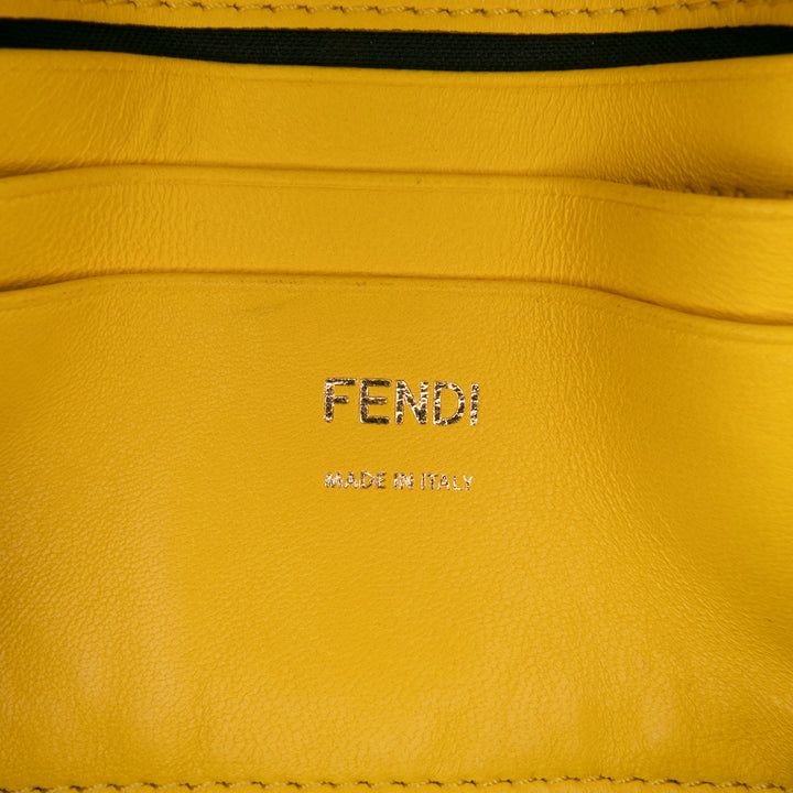 Fendi Mini Bicolor Nappa Apolo Sac à chaîneuette Sac bandoulière