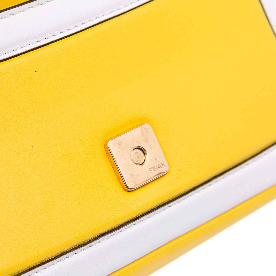 Fendi Mini Bicolor Nappa Apolo Sac à chaîneuette Sac bandoulière