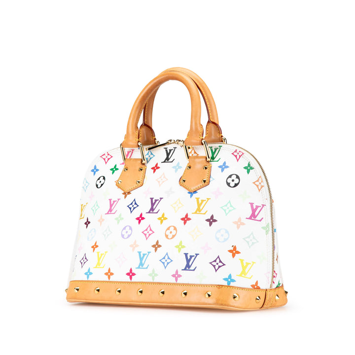 Monogram Multicolore Alma PM White - Gaby Paris