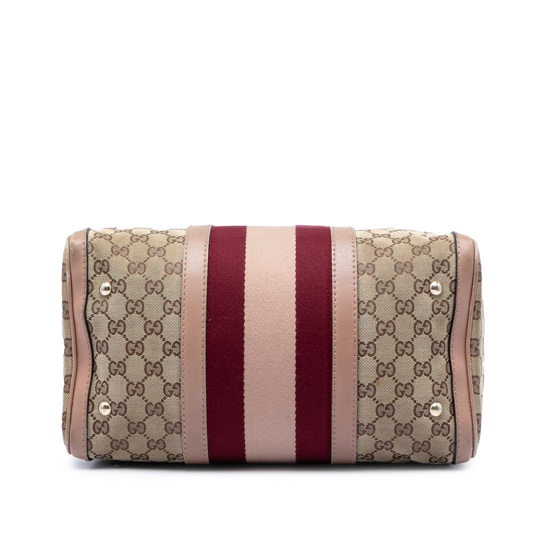 GG Web Joy Boston Sac Moyen Beige