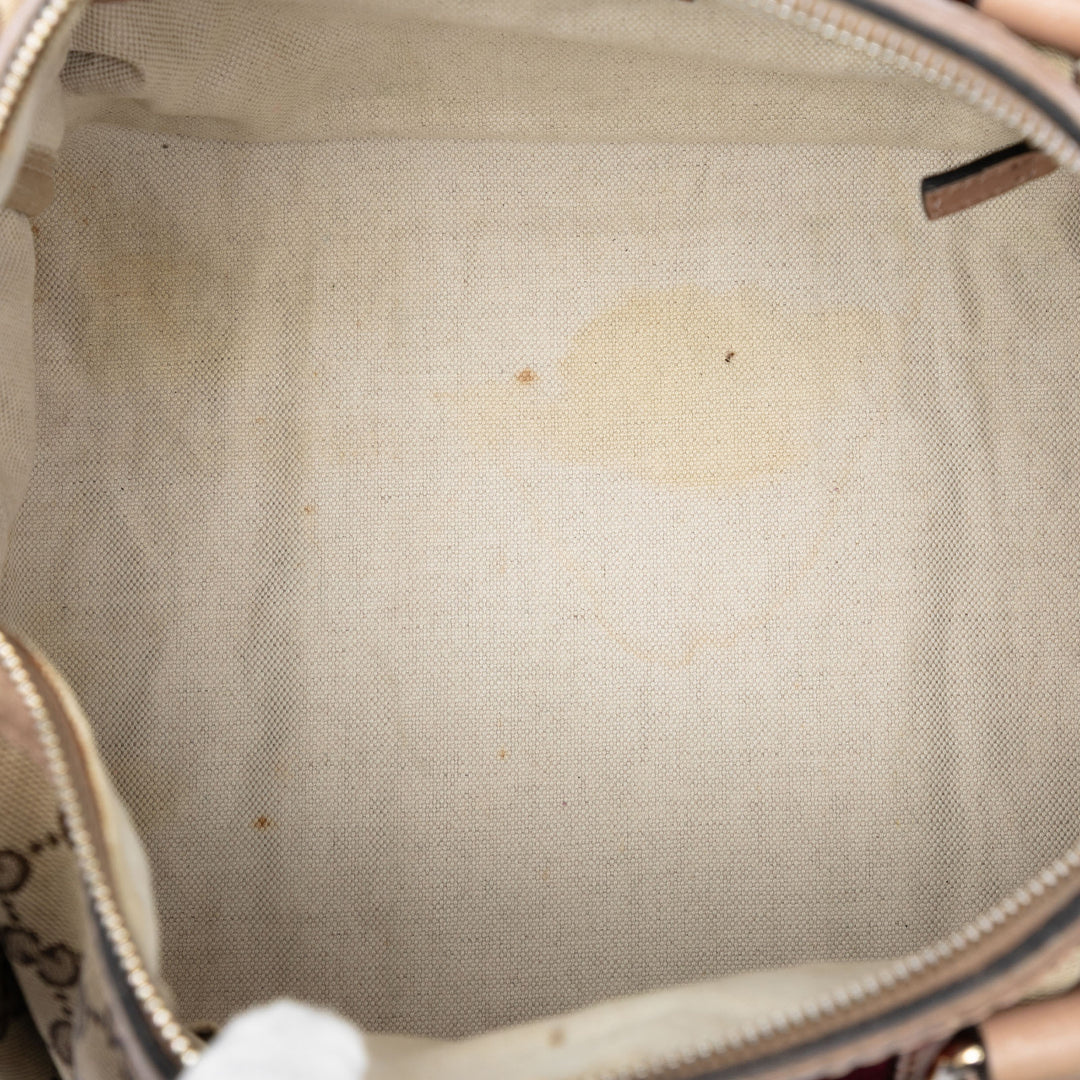 GG Web Joy Boston Sac Moyen Beige