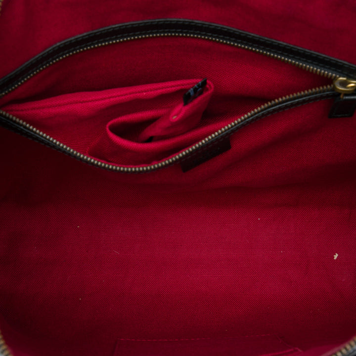 Web Business Sac Cuir de veau Noir