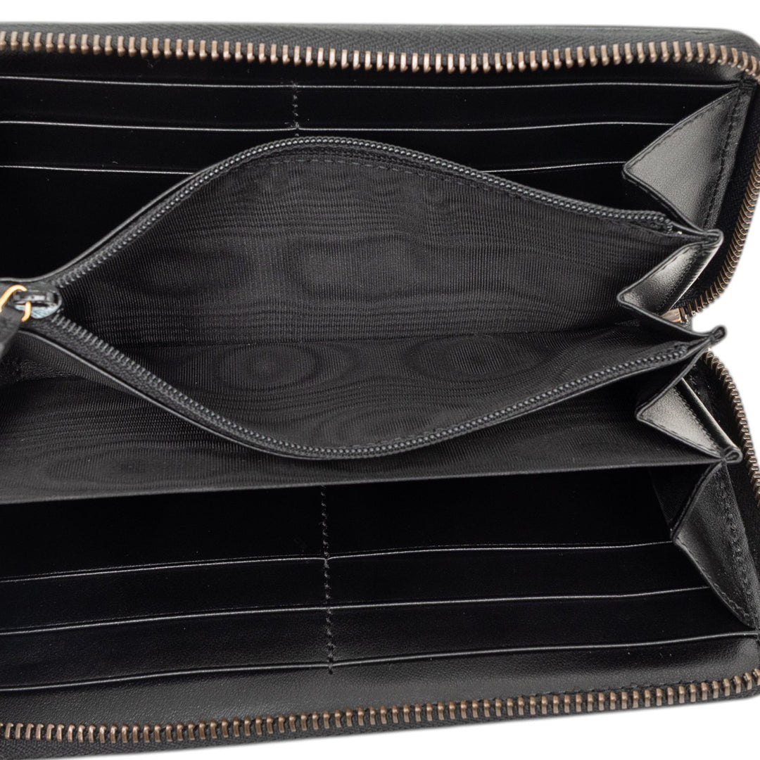 Gucci GG Marmont Matelasse Cuir de veau Zip Around Portefeuille
