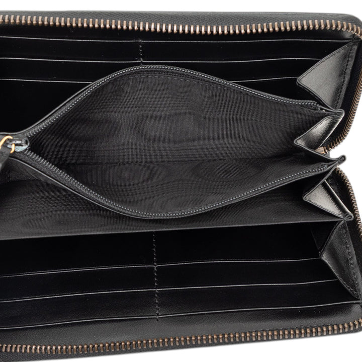 Gucci GG Marmont Matelasse Cuir de veau Zip Around Portefeuille