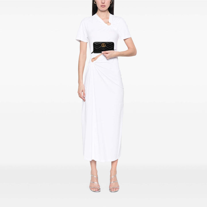 Gucci GG Marmont Matelasse Cuir de veau Zip Around Portefeuille