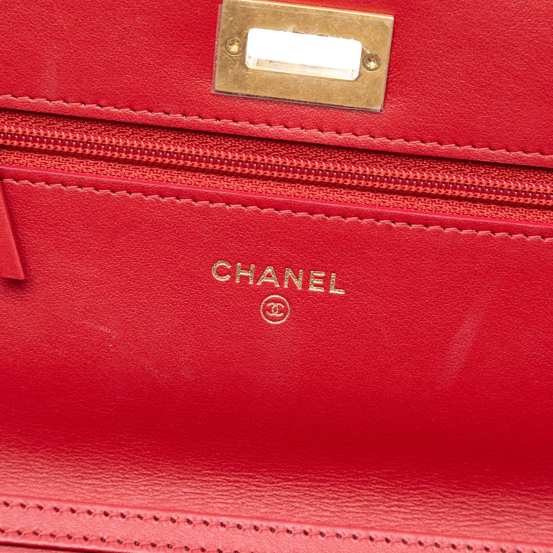 Chanel Matelassé Tweed Reissue 2.55 Wallet on Chain – GABY PARIS Authentique