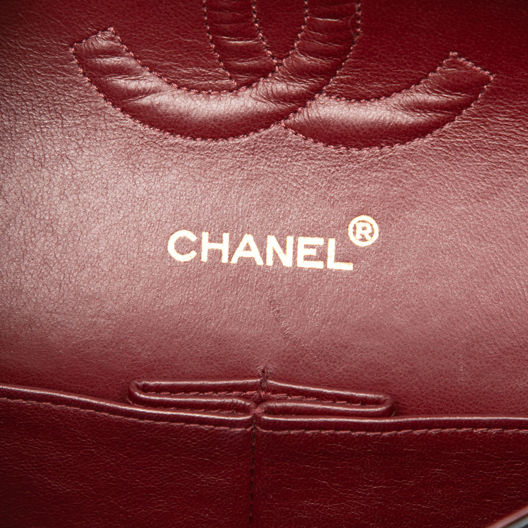 Chanel Medium Classic Cuir d’agneau Double rabat