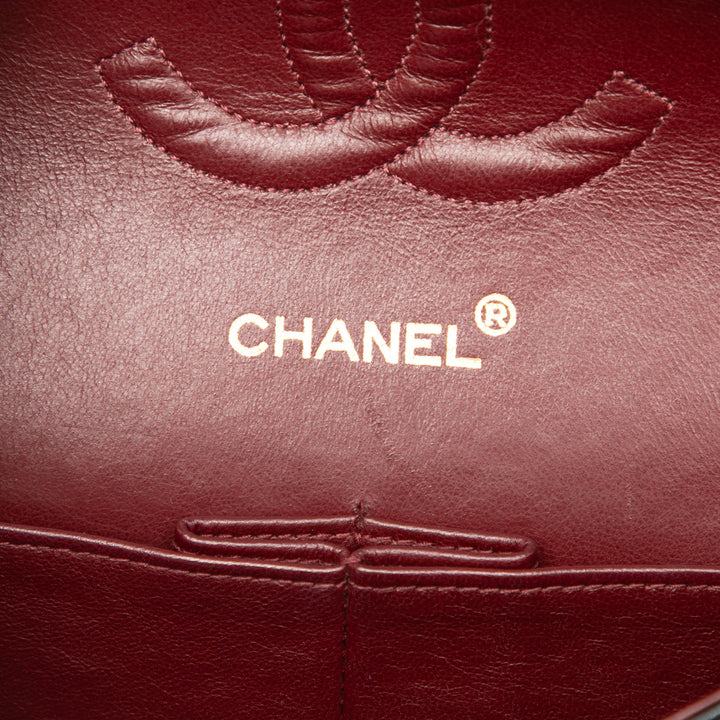 Chanel Medium Classic Cuir d’agneau Double rabat