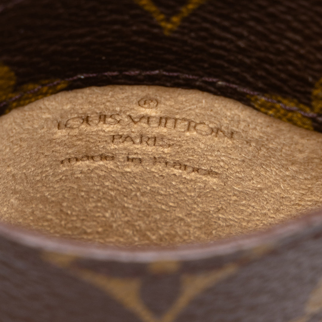 Louis Vuitton Étui Etui a Lunettes Simple Eyeglass Monogram Marron – vue 5 – GABY PARIS