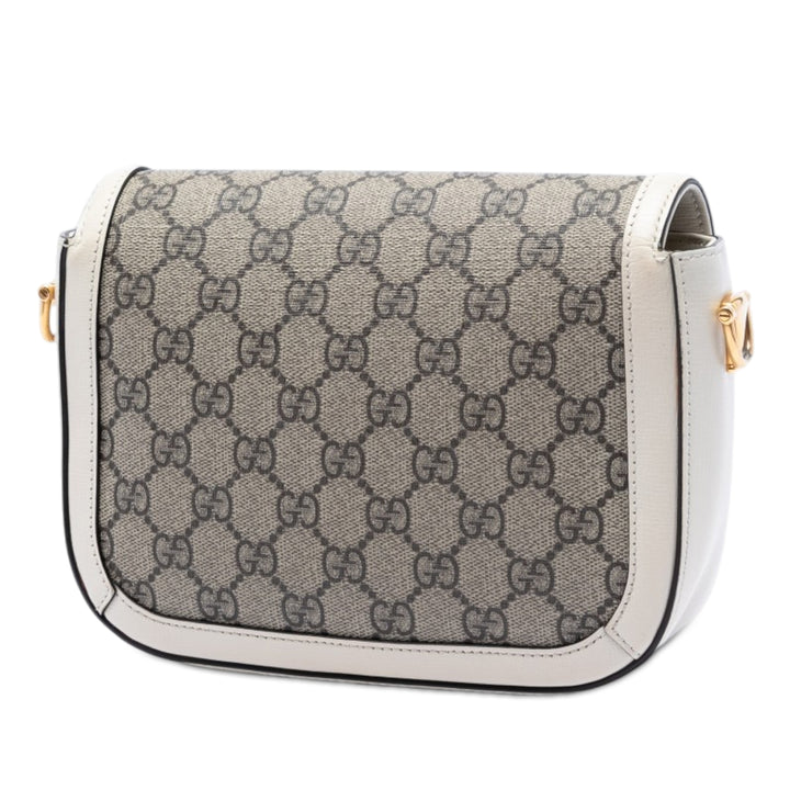 Web Horsebit 1955 Sac Petit GG Supreme Blanc
