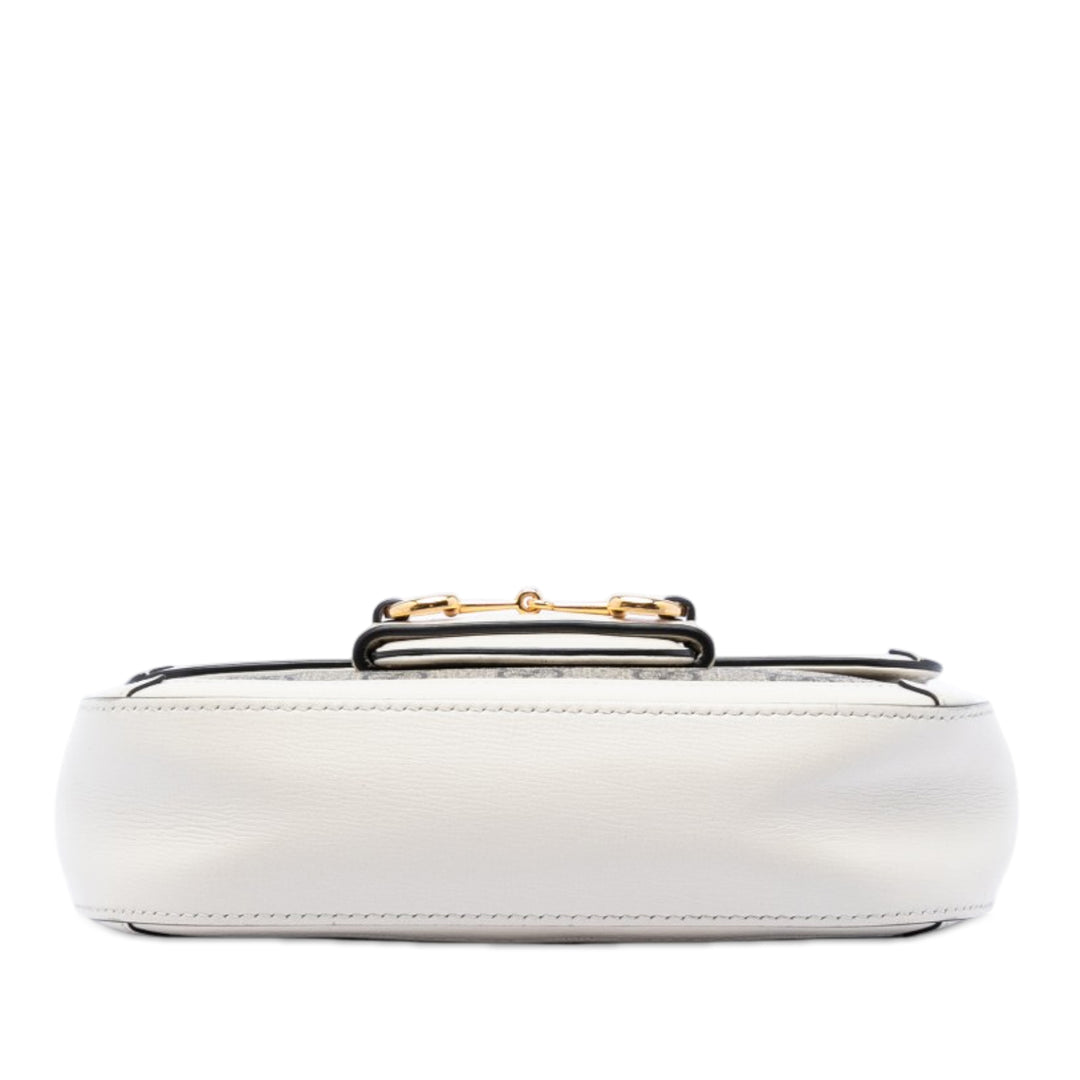 Web Horsebit 1955 Sac Petit GG Supreme Blanc