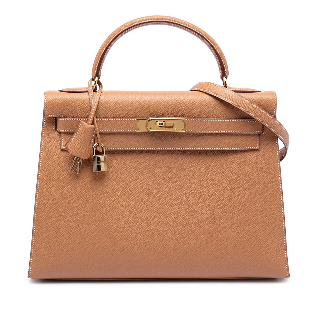 Hermès Courchevel Kelly Sellier 32