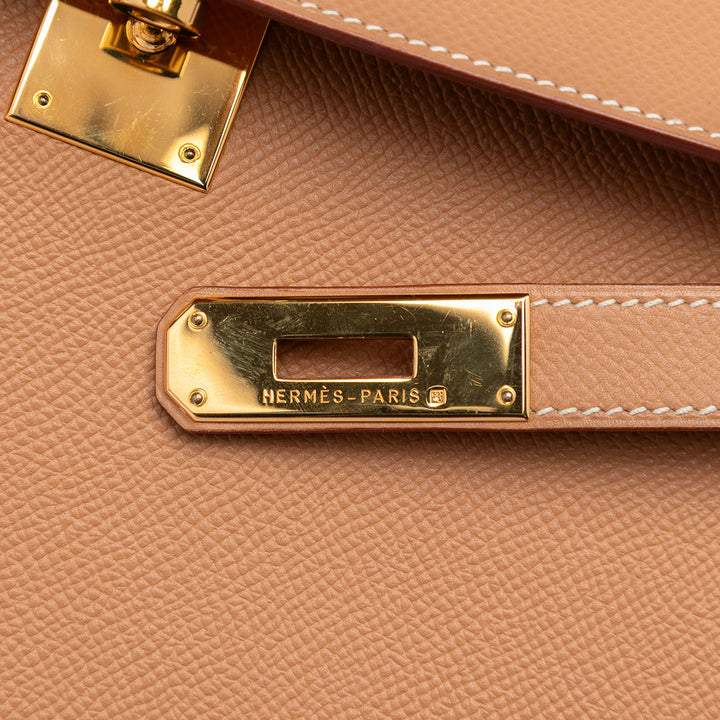 Hermès Courchevel Kelly Sellier 32