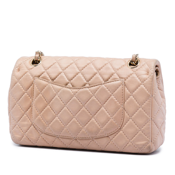 Chanel Medium Classic Cuir d’agneau Double rabat