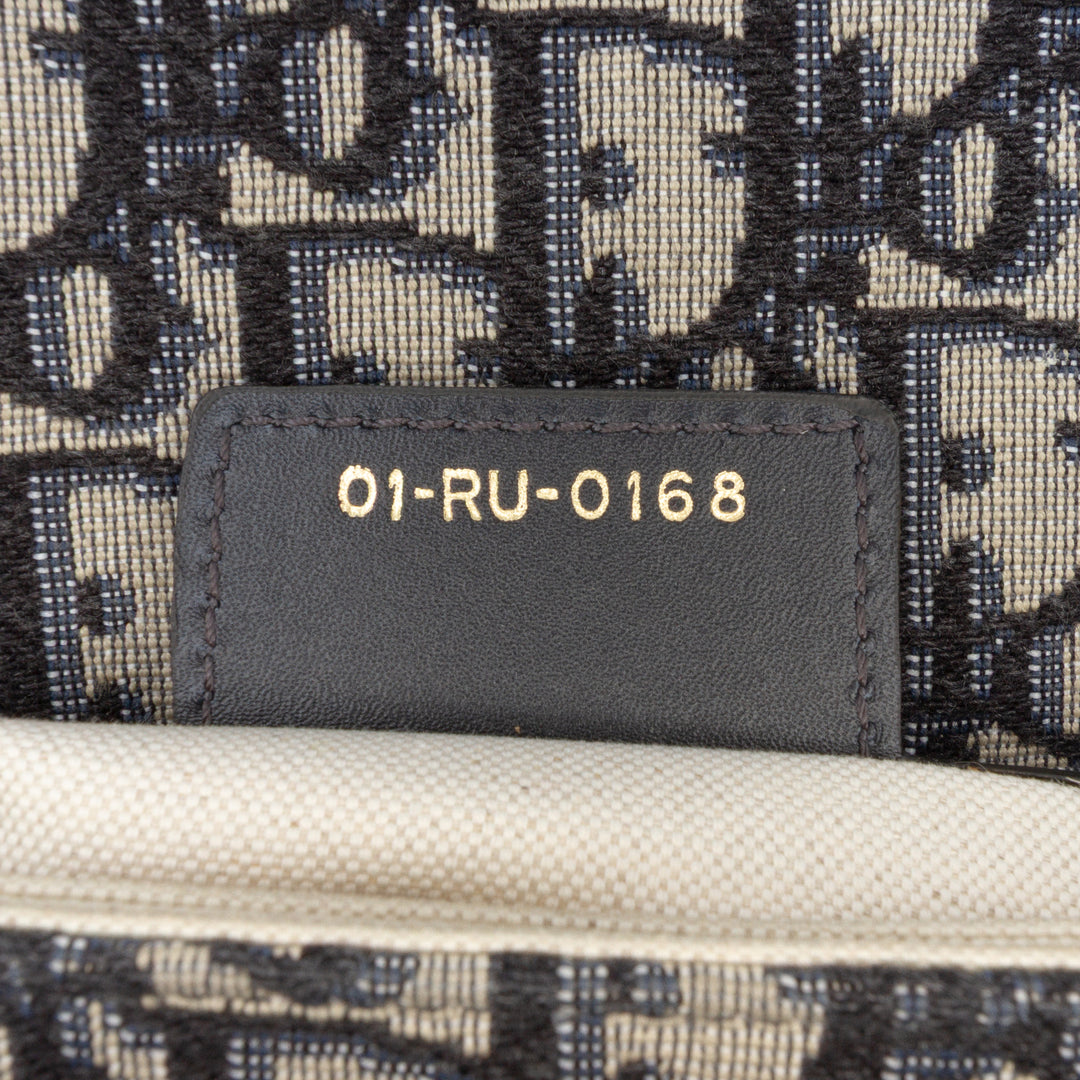 Dior Oblique Toile à rabat Sac porté croisé