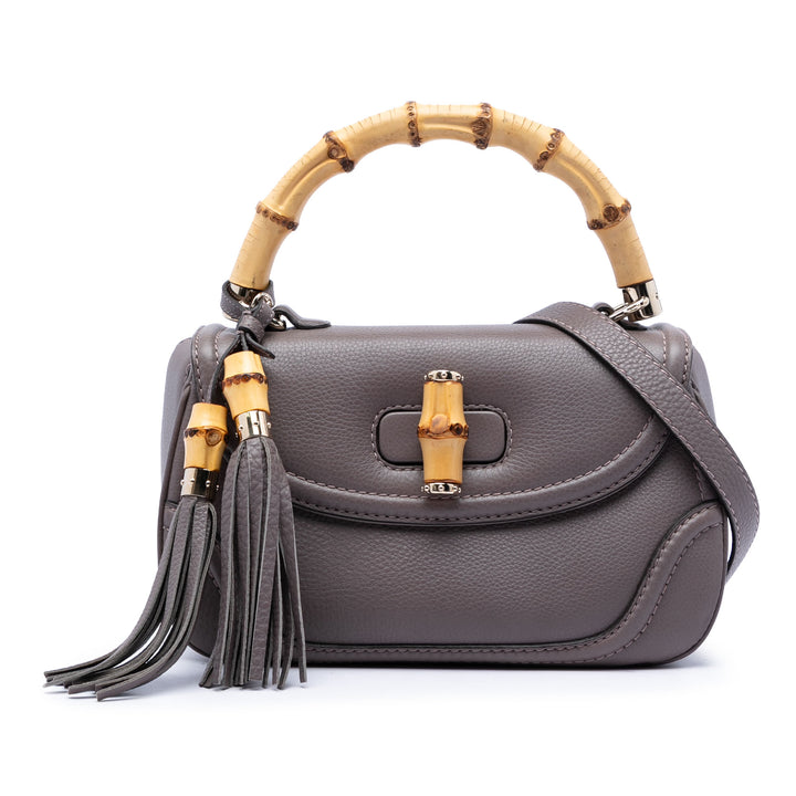 Gucci Medium Cuir New Bamboo Sac