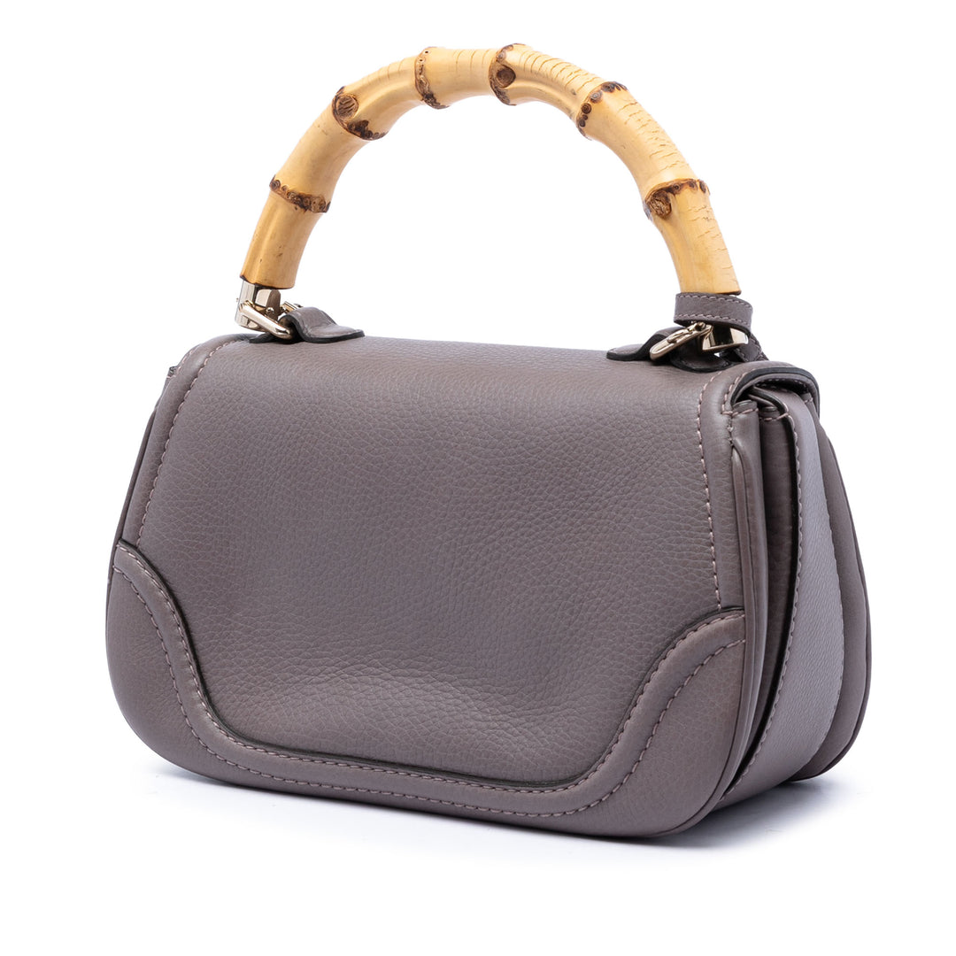 Gucci Medium Cuir New Bamboo Sac