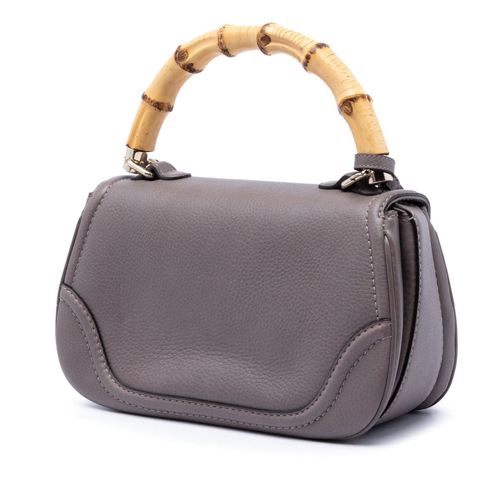 Gucci Medium Cuir New Bamboo Sac