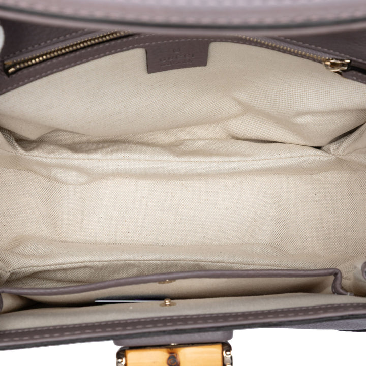Gucci Medium Cuir New Bamboo Sac