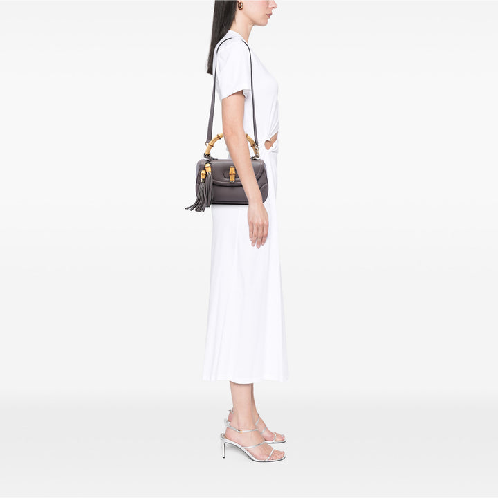 Gucci Medium Cuir New Bamboo Sac