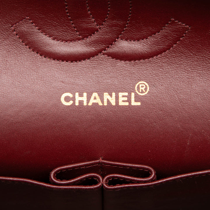 Chanel Medium Classic Cuir d’agneau Double rabat