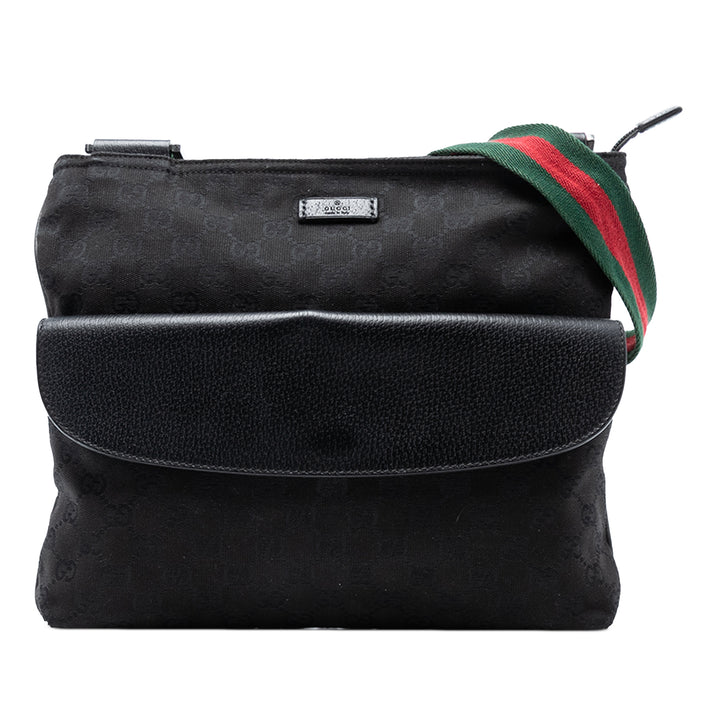 Gucci GG Toile Web Sac porté croisé