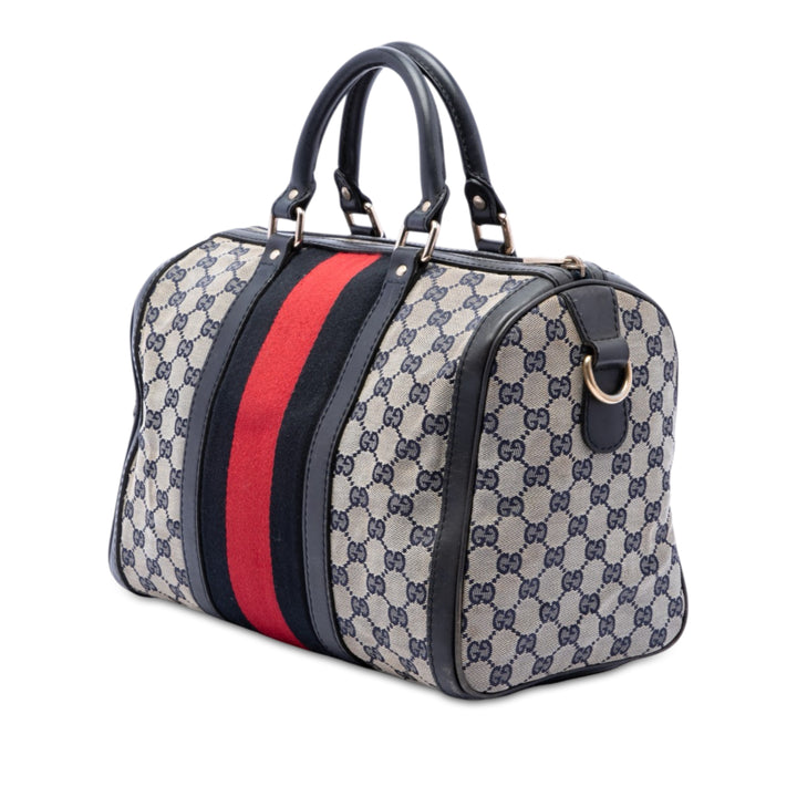 GG Web Joy Boston Sac Moyen Beige