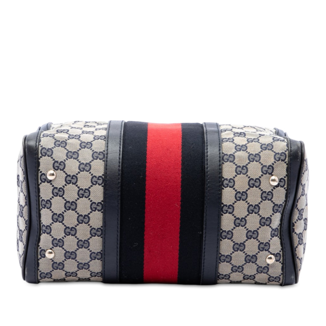 GG Web Joy Boston Sac Moyen Beige