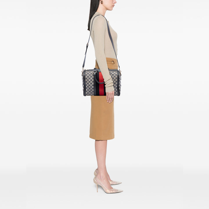GG Web Joy Boston Sac Moyen Beige
