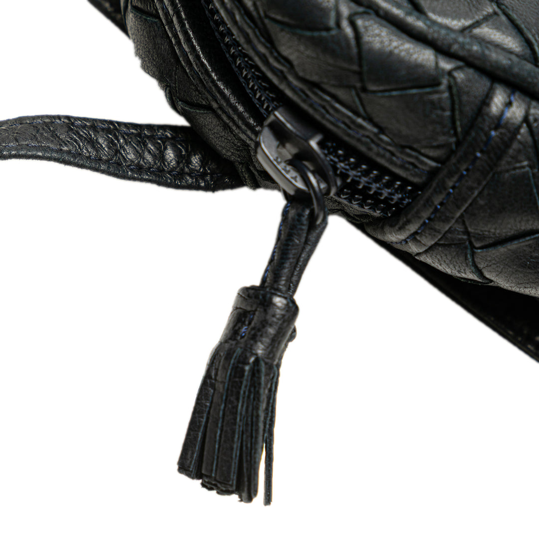 Bottega Veneta Nappa Intrecciato Crossbody Bleu – GABY PARIS Authentique