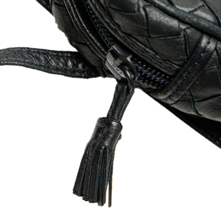 Bottega Veneta Nappa Intrecciato Crossbody Bleu – GABY PARIS Authentique