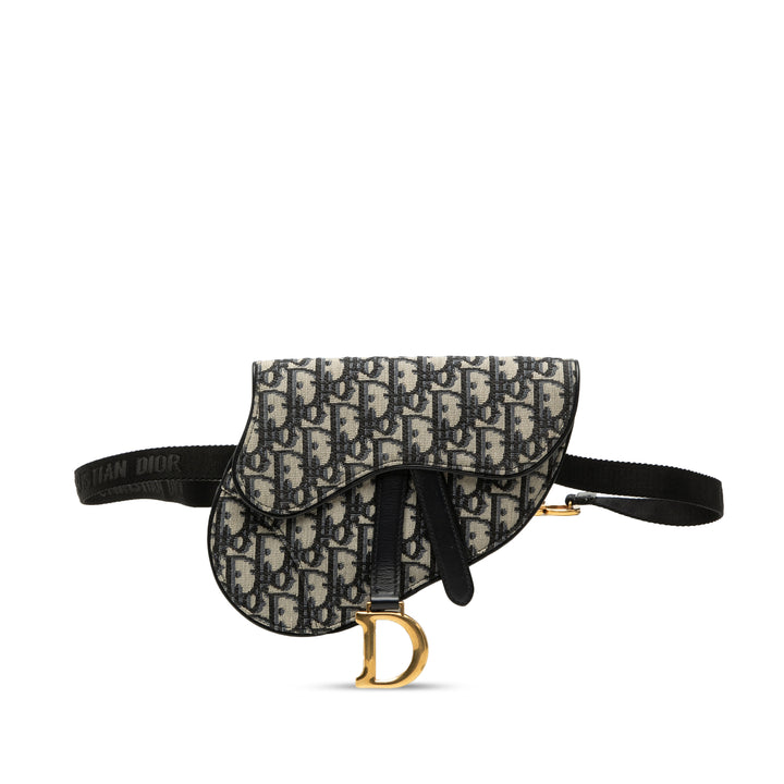 Dior Oblique Toile Saddle Sac ceinture