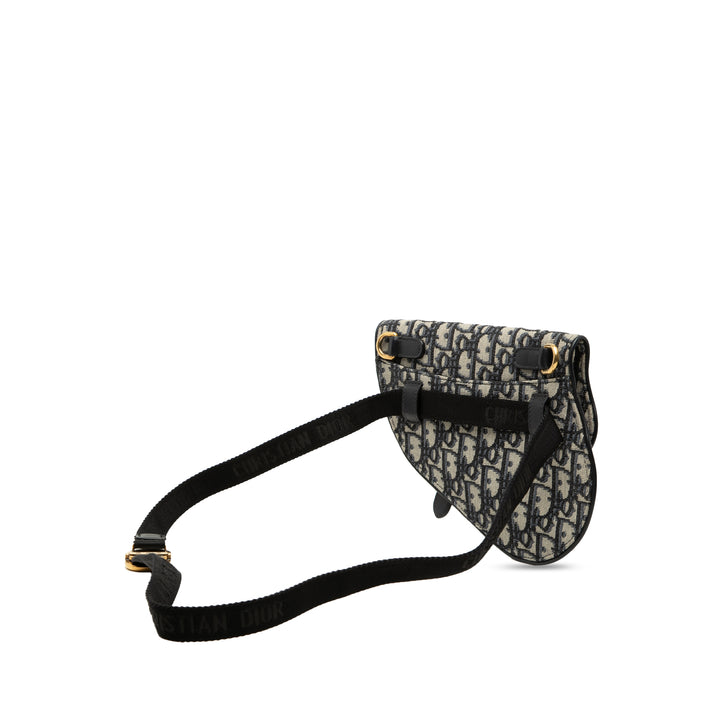 Dior Oblique Toile Saddle Sac ceinture