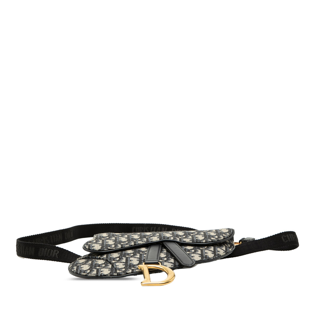 Dior Oblique Toile Saddle Sac ceinture