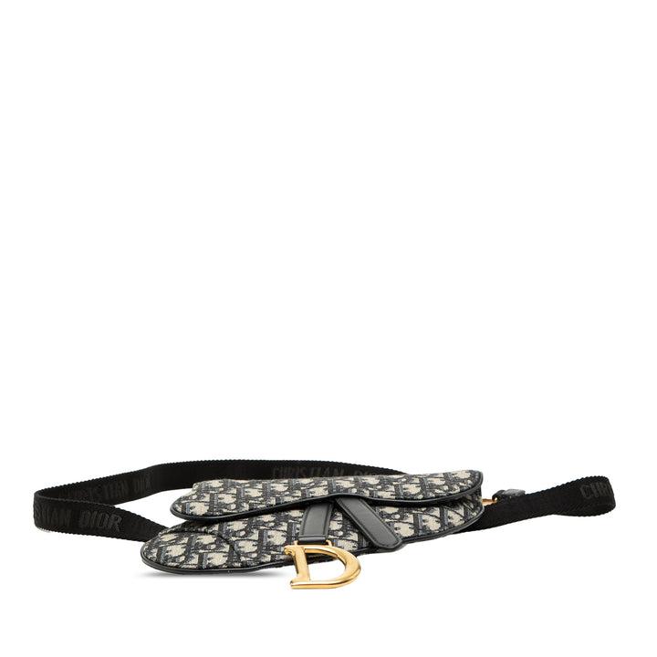 Dior Oblique Toile Saddle Sac ceinture