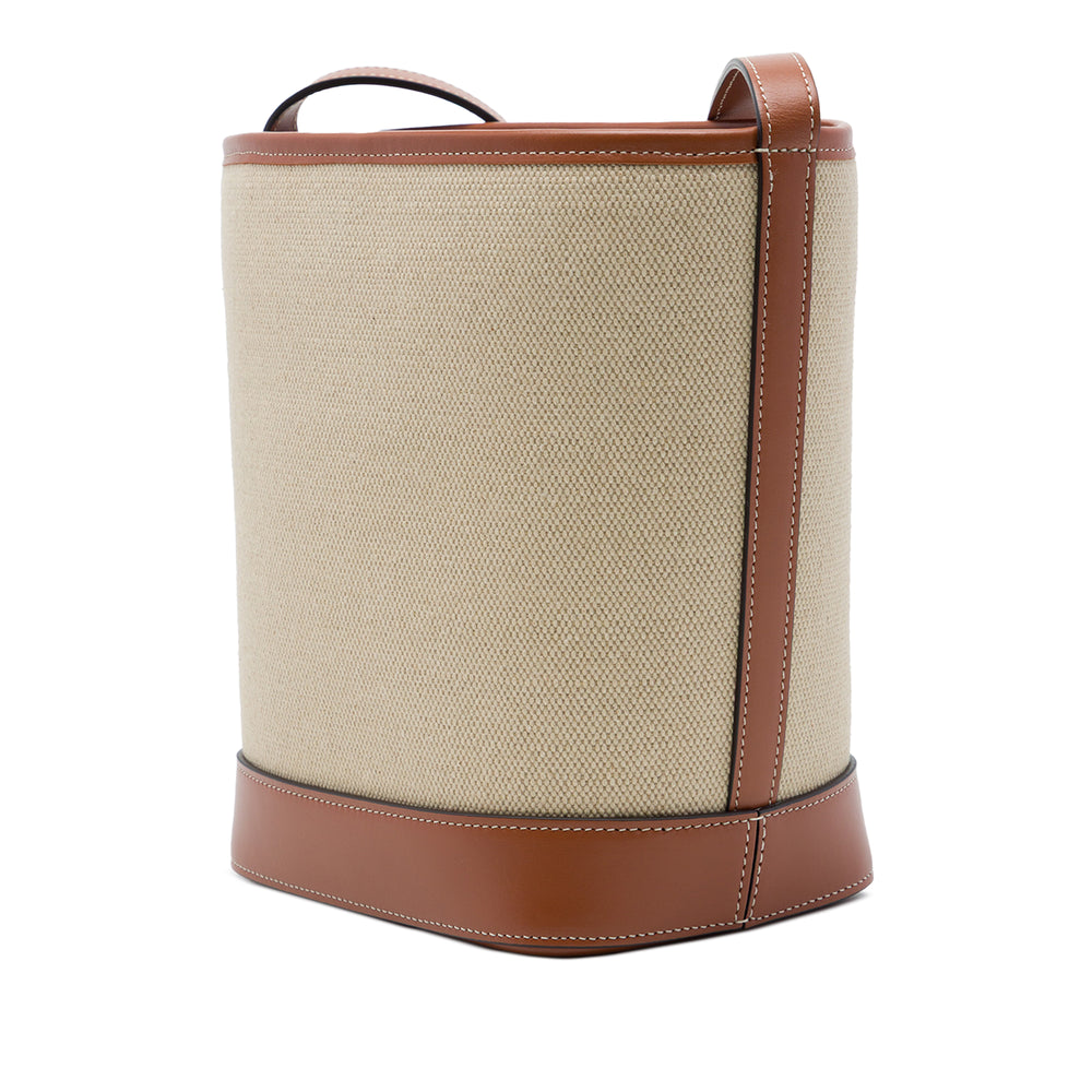 Celine Triomphe Sac seau Petit Marron – vue 2 – GABY PARIS
