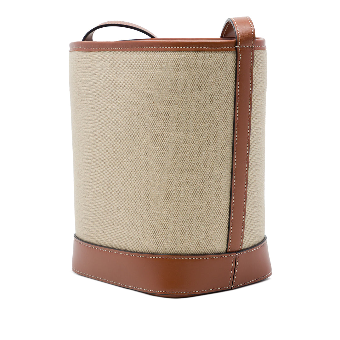 Celine Triomphe Sac seau Petit Marron – vue 2 – GABY PARIS