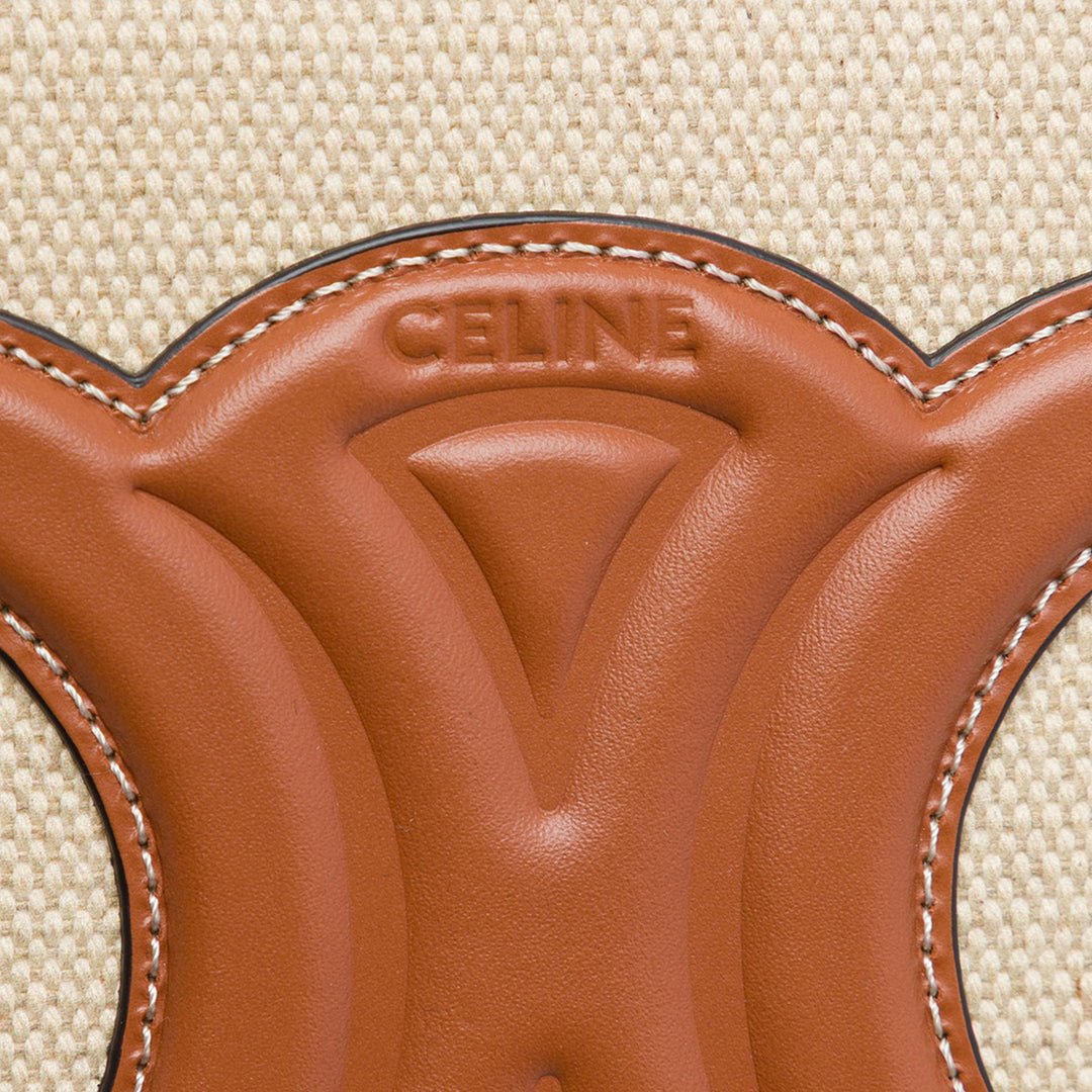 Celine Triomphe Sac seau Petit Marron – vue 5 – GABY PARIS
