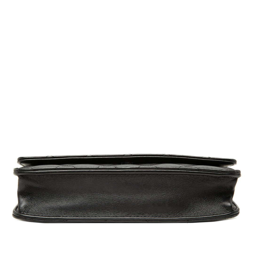 Chanel CC Matelassé Cuir d’agneau Wallet on Chain