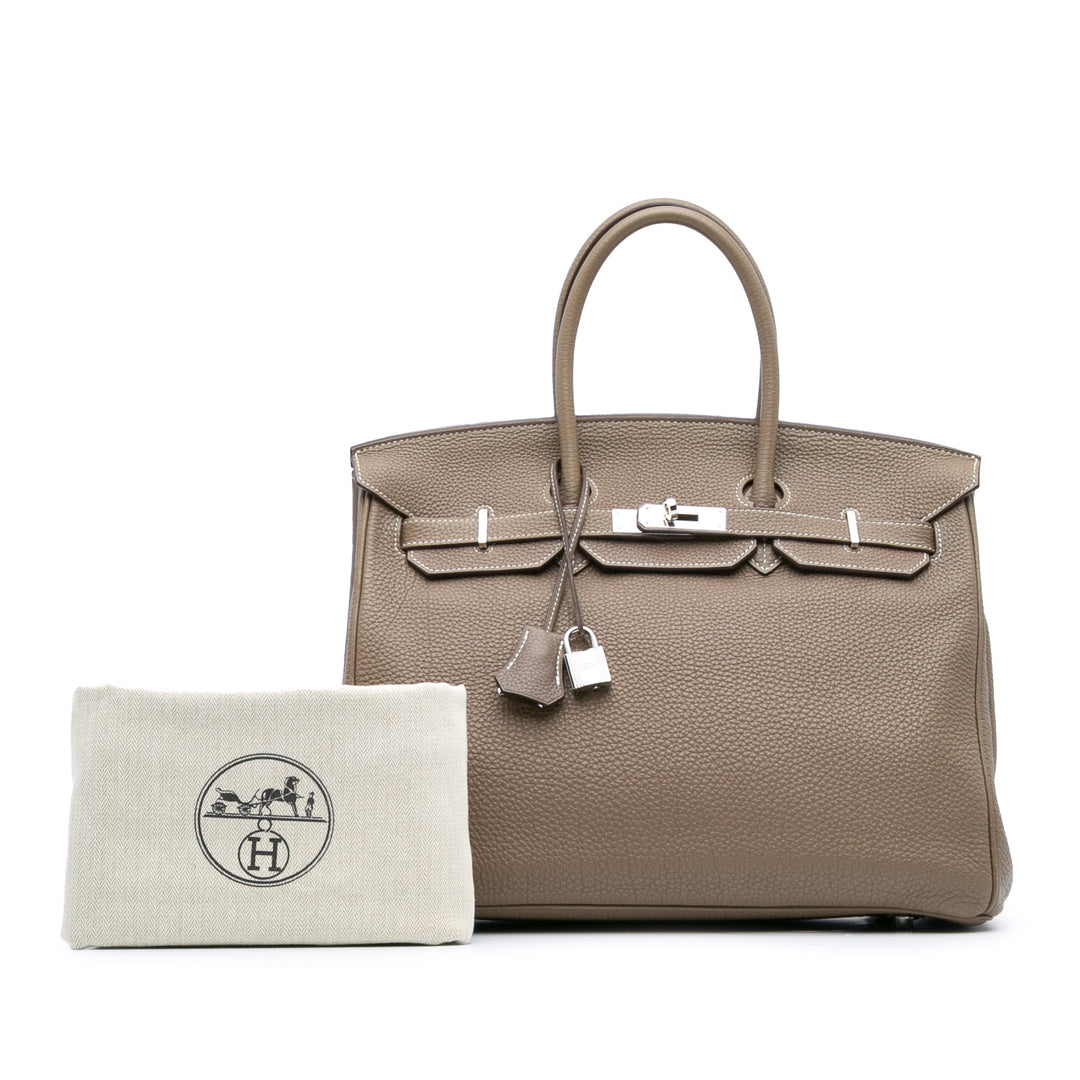 Togo Birkin Retourne 35 Brown - Gaby Paris