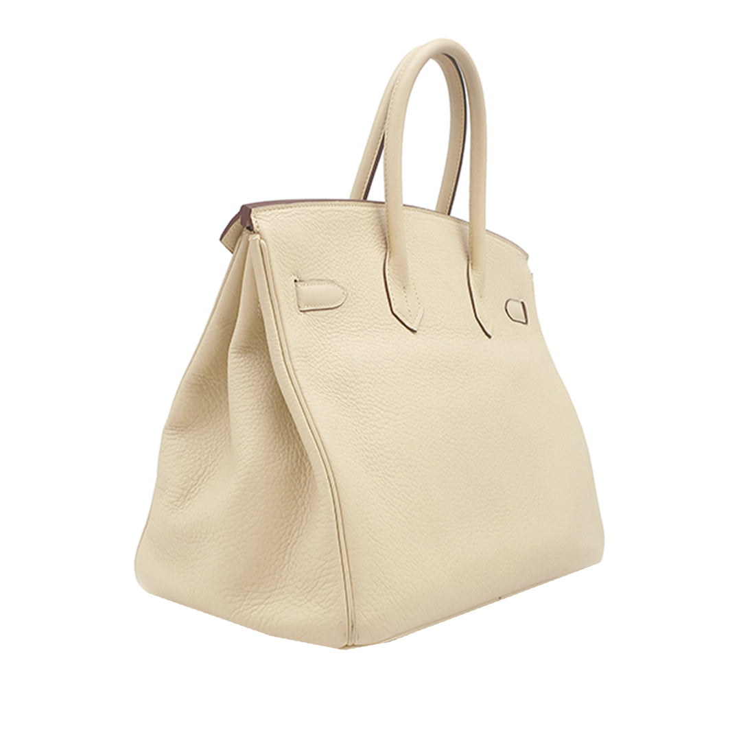 Hermès Clemence Birkin Retourne 35