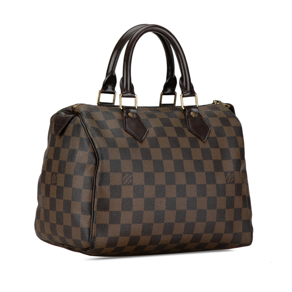 Damier Ebene Speedy 25 Brown - Gaby Paris