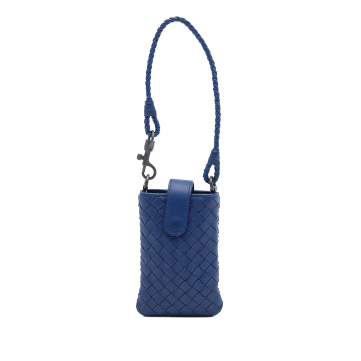 Bottega Veneta Intrecciato Étui téléphone Pochette Cuir nappa