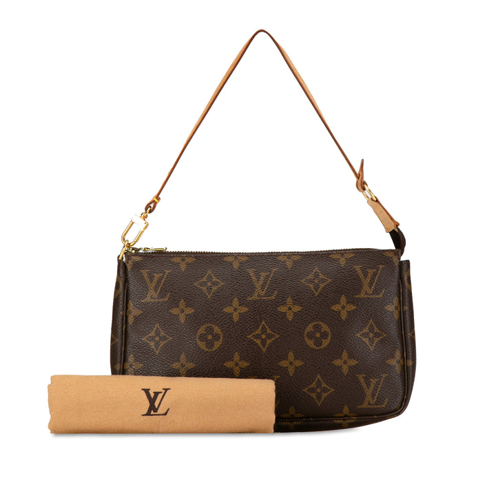 Louis Vuitton Monogram Pochette Accessoires Brown - GABY PARIS