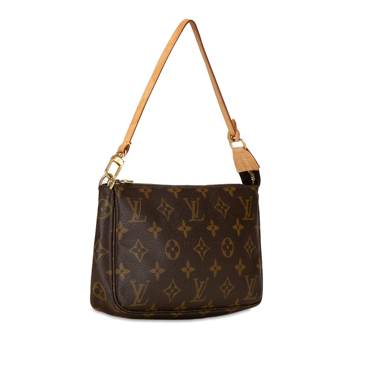 Louis Vuitton Monogram Pochette Accessoires Brown - GABY PARIS